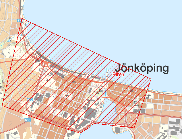 Karta Jönköping