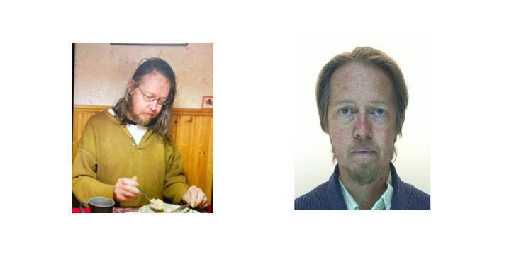Två bilder på försvunnen man i Arjeplog