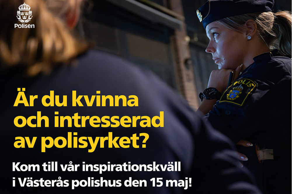 Poliskvinna i yttre tjänst