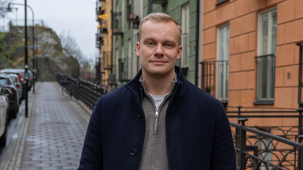 Arvid, fullstack-utvecklare