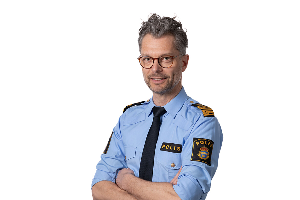 Porträttbild Jan Evensson chef för nationellt forensiskt centrum