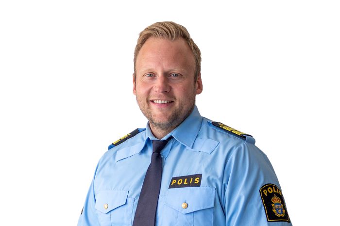 Mattias Forssten, Chef polisområde Södermanland.